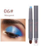 Cream Eyeshadow Stick, Highlighter Makeup Stick Set Long-Lasting, Crease-proof, Blendable Eye Shadow Applicator Sticks Eyeliner Pen