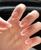 Press on Nails, French Style Fake Nails, Basic Press on Nails