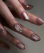 Cat Eye Fake Nails, Nail Art Designs, Nail Art Appliques, Exterior Nail Art Appliques