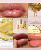 Natural Lip Plumper Oil, Lip Plumper Gloss, Derol Lip Plumper, Moisturizing & Reduce Fine Lines