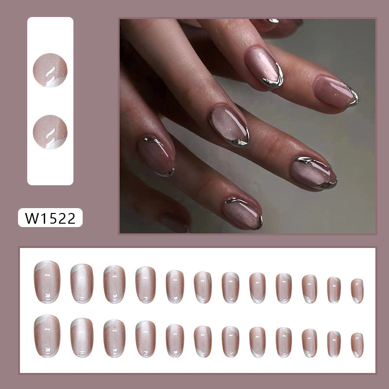 Cat Eye Fake Nails, Nail Art Designs, Nail Art Appliques, Exterior Nail Art Appliques