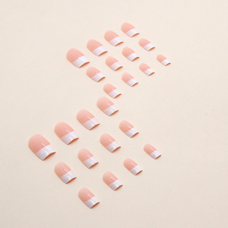 Press on Nails, French Style Fake Nails, Basic Press on Nails