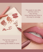 Derol Inspiration Muse Velvet Matte Lippie Pencil Lip Liner 0.6g