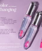 Derol Blush Rouge Color Changing Liquid Blush Oil for Cheek and Lips Tint Rubor Lip Gloss Multi Use