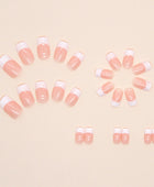 Press on Nails, French Style Fake Nails, Basic Press on Nails