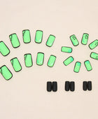 Press on Nails, Halloween European square nail art pieces with European and American comics ins style foreign trade wearing nails.