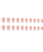 Press on Nails, French Style Fake Nails, Basic Press on Nails