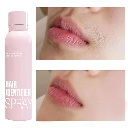 Hair Identifier Spray for Face Shaving, Skin Dermaplaning Spray for Face, Hair Identifier Spray,Suitable for All Skin and Hair