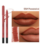 Derol Inspiration Muse Velvet Matte Lippie Pencil Lip Liner 0.6g